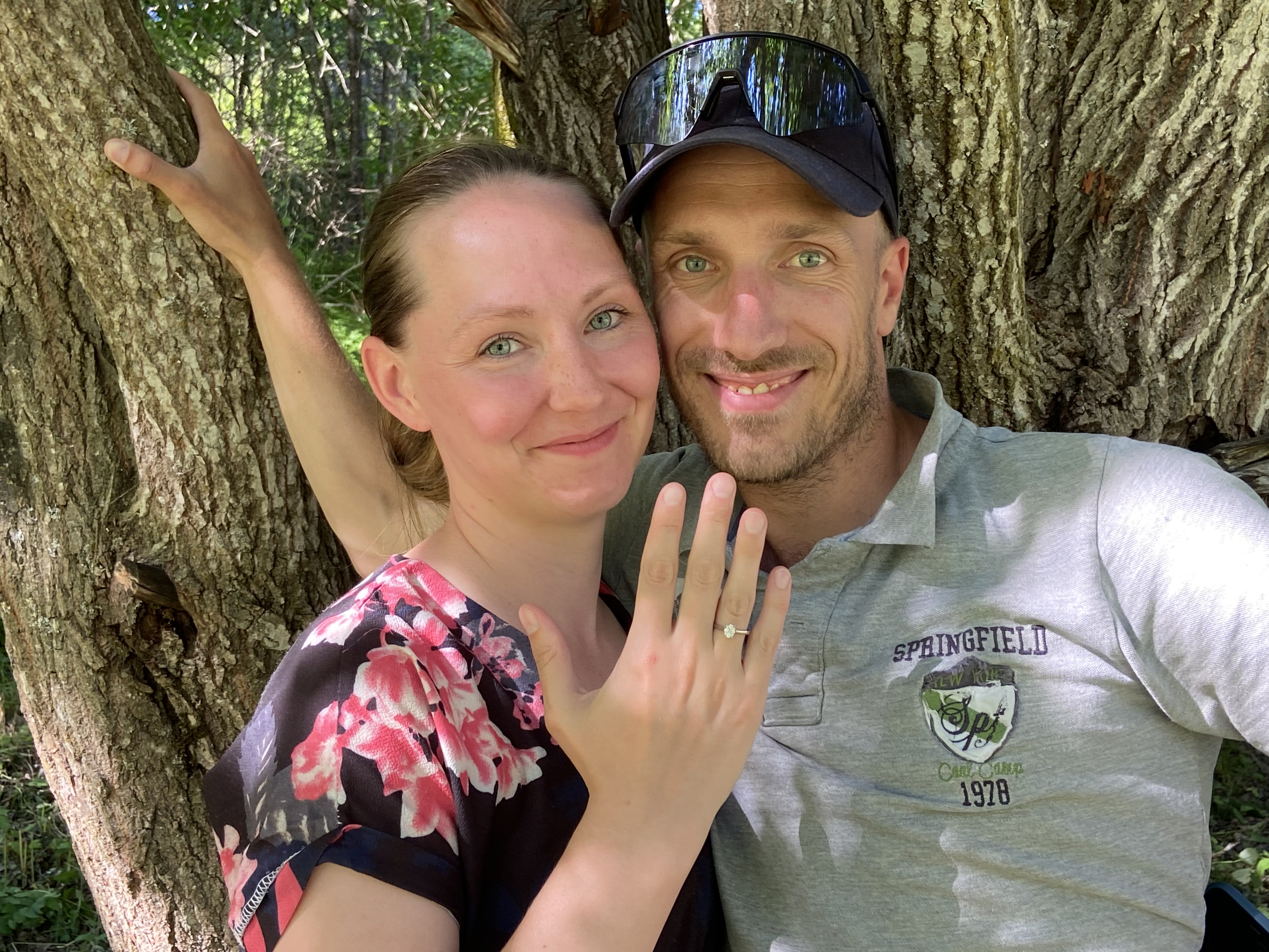 Stine og Truls – forlovelsesbilde